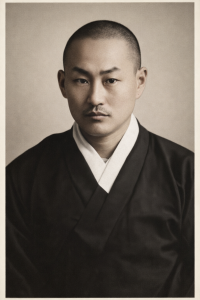 혜산 전음광(惠山 全飮光, 1909~1960)-대종사 모신 시절의 모습